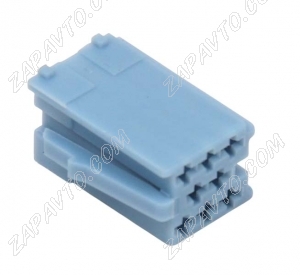 Разъем 8-pin без проводов Веста, Гранта FL 4А0 972 643 B Mini ISO синий