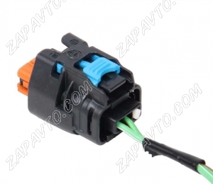 Разъем 3-pin 2 провода Х рей, Renault F223600 оранжевый FCI Electronics