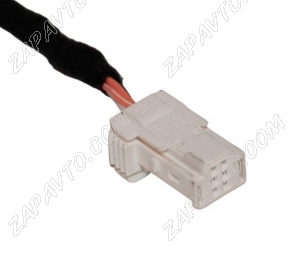 Разъем 6-pin 6 проводов Веста 98298-0002 для селектора АМТ белый MOLEX