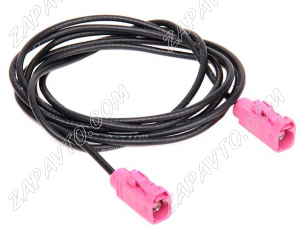 Кабель GPS антенны Гранта FL (розовые разъемы 59Z113-000D) 154см