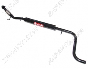 Резонатор прямоточный Веста СВ Кросс (штатная установка, с гофрой) STINGER AUTO