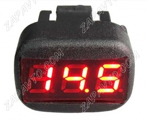 Индикатор напряжения (вольтметр) 1118 Калина, 2114, 2123 Шевроле Нива ИН-12 красный АПЭЛ