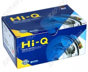 Колодки тормозные передние ГАЗель, Волга Hi-Q (4шт)