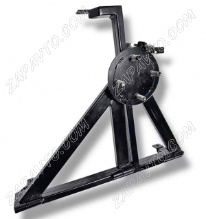 Кронштейн запасного колеса Ларгус (черный) Металл-Дизайн