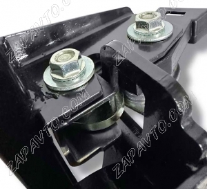 Кронштейн запасного колеса Ларгус (черный) Металл-Дизайн