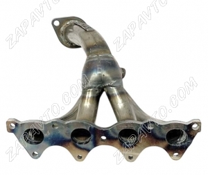 Вставка замены катализатора Kia Rio 3, Hyundai Solaris 1 нержавейка STINGER AUTO