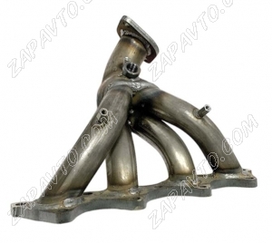 Вставка замены катализатора Kia Rio 3, Hyundai Solaris 1 нержавейка STINGER AUTO