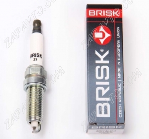 Свеча зажигания BRISK MR14LC-1 Super 8кл. 2190 Гранта, Ларгус (двигатель 11182) 1шт