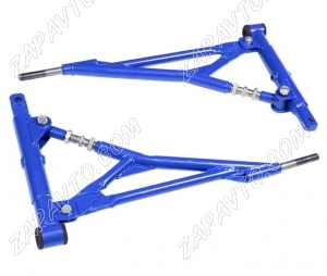 Рычаги нижние 2108-2110, 1118 Калина, 2170 Приора, 2190 Гранта ФОР-МАШ (резина левый, правый) синие