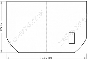 Утеплитель двигателя №14 Honda Accord (2002 - 2008), Iran Khodro Samand