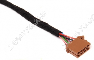 Разъем 8-pin 8 проводов Веста 962191-1 к радиоаппаратуре (динамики) коричневый TE Connectivity