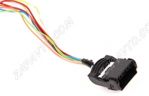 Разъем 22-pin 11 проводов Веста штыревой с фиксатором TE Connectivity