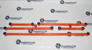 Штанги реактивные 2101-2107, 2121-2131 Нива КРОСС резина (5шт.)