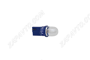 Светодиод - Т10 12 V LED LAMP голубой (габариты,без/цок.)
