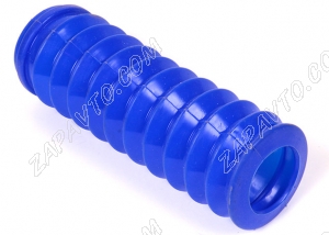 Пыльник заднего амортизатора 2108-2110, Калина, Приора, Гранта (синий, силиконовый)