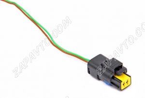 Разъем 2-pin 2 провода Ларгус для генератора, клапана адсорбера, мотора омывателя Веста, Рено SICMA