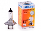 Лампа галогеновая H7 12-55 +30% PHILIPS PREMIUM