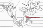 Шланг топливный задний сливной (короткий) 21082 (1.5L)