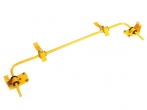 Стабилизатор поперечной устойчивости задний 2108-2110, Приора, Калина, Гранта (16мм) жёлтый Легион