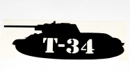 Наклейка "Т-34"