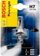 Лампа галогеновая H7 12-55 BOSCH Pure light (Quick)