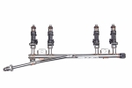 Рампа топливная 21101 BOSCH в сборе с форсунками BOSCH (1.6L)
