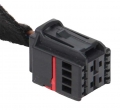 Разъем 10-pin 3 провода жгута задней двери Веста 1563123-1 TE Connectivity