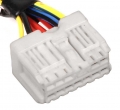 Разъем 12-pin 8 проводов Веста 6098-6954 белый SUMITOMO (жгут панели приборов)