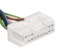 Разъем 16-pin 16 проводов Веста, Х рей 6098-6957 белый, гнездовой SUMITOMO