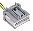 Разъем 16-pin 2 провода Веста 34729-0161 MOLEX серый