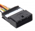 Разъем 24-pin 13 проводов Гранта, Веста, Ларгус черный, штыревой 1379681-1 TE Connectivity