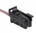 Разъем 2-pin 2 провода 1-929080-5 черный TE Connectivity