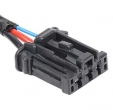 Разъем 3-pin 3 провода Веста 98821-1031 для прикуривателя черный MXN