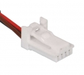 Разъем 4-pin 2 провода Веста, Ларгус 1473672-1 для плафона бардачка, дверей белый TE Connectivity