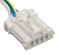 Разъем 4-pin 4 провода Веста 98817-1040 для датчика педали тормоза белый MXN