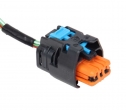 Разъем 3-pin 2 провода Х рей, Renault F223600 оранжевый FCI Electronics