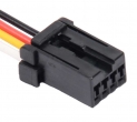 Разъем для переключателя стеклоподъемника 2170 Приора, 2190 Гранта (4-pin 4 провода)