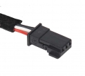 Разъем 3-pin 3 провода для плафона Веста, MQS 1-1718346-1 TE Connectivity