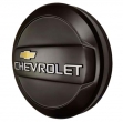 Чехол запасного колеса 2123 Шевроле Нива (CHEVROLET) черный матовый