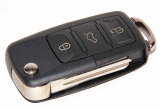 Ключ замка зажигания 1118, 2170, 2190, Datsun, 2123 (выкидной) по типу Volkswagen, 3 кнопки REDKEY