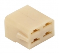 Колодка 4-pin гнездовая 1/20580 серии 6,3 мм 4-х контактная под 505 клемму