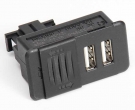 Устройство зарядное для USB 2123 Шевроле Нива 2 гнезда СОАТЭ