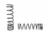 Пружины задней подвески 2108-2112, Калина, Приора ТЕХНО РЕССОР (стандарт, черные) 2шт