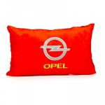 Подушка декоративная OPEL (красная)