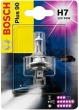 Лампа галогеновая H7 12-55 +90% BOSCH