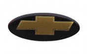 Эмблема на руль 2123 Шевроле Нива (овальная черная)
