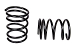 Пружины передних стоек 2108-2112 ТЕХНО РЕССОР (черные -120мм) 2шт