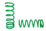 Пружины задней подвески 2108-2112, Калина, Приора ТЕХНО РЕССОР (зеленые -70мм) 2шт.