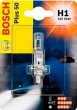 Лампа галогеновая H1 12-55 +50% BOSCH