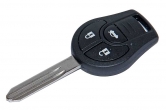 Ключ замка зажигания Nissan Juke, Nissan Tiida 3 кнопки